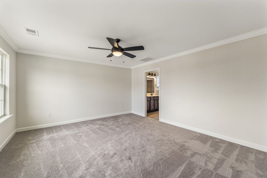 Spacious, unfurnished interior of a new home in Cottages at Lake Emory, Inman (Image 21). Spacious, unfurnished interior of a new home in Cottages at Lake Emory, Inman (Image 21).