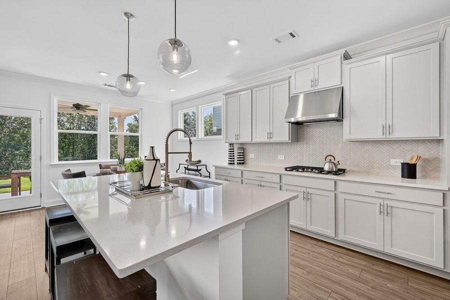 Furnished interior view inside a new home in Bennett Farm, Loganville (Image 26).