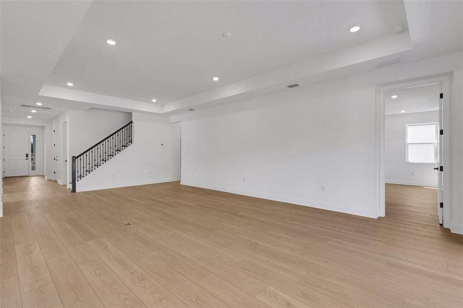 Spacious, unfurnished interior of a new home in Creeks Edge at Twin Rivers, Parrish (Image 20).