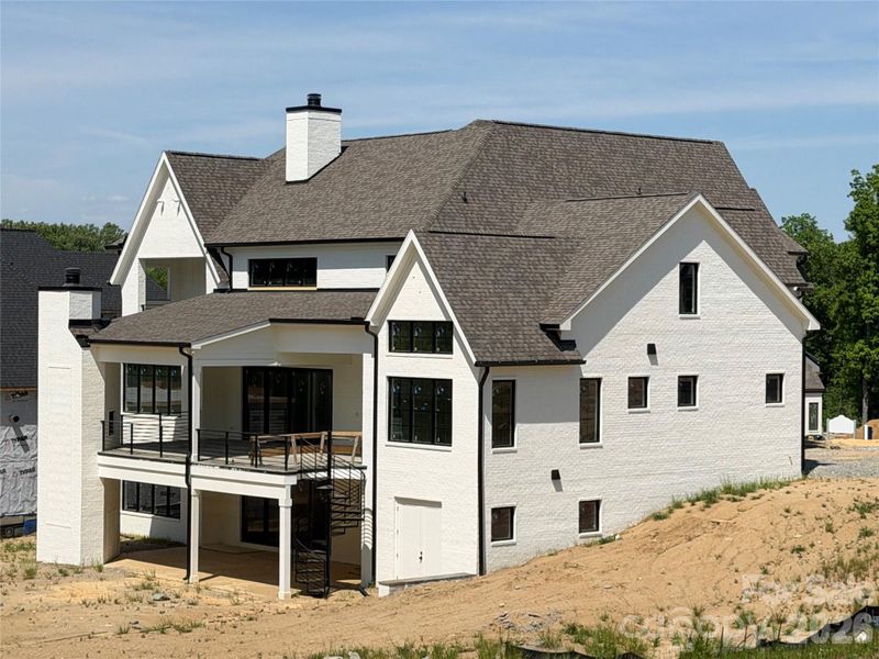 Exterior details and patio area of a home in , Davidson (Image 20).