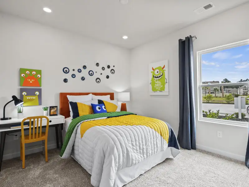 Furnished interior view inside a new home in Cypress Ridge - The Boardwalk Series, Longs (Image 9).