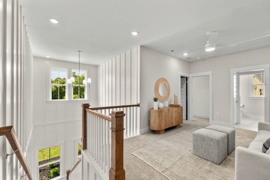 Furnished interior view inside a new home in Long Bay Golf Club, Longs (Image 22).