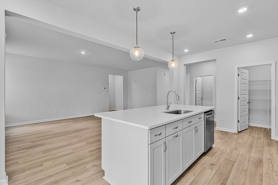 Furnished interior view inside a new home in Fieldstone, Lexington (Image 11).