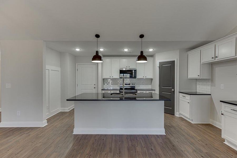 Furnished interior view inside a new home in , Carnesville (Image 13).