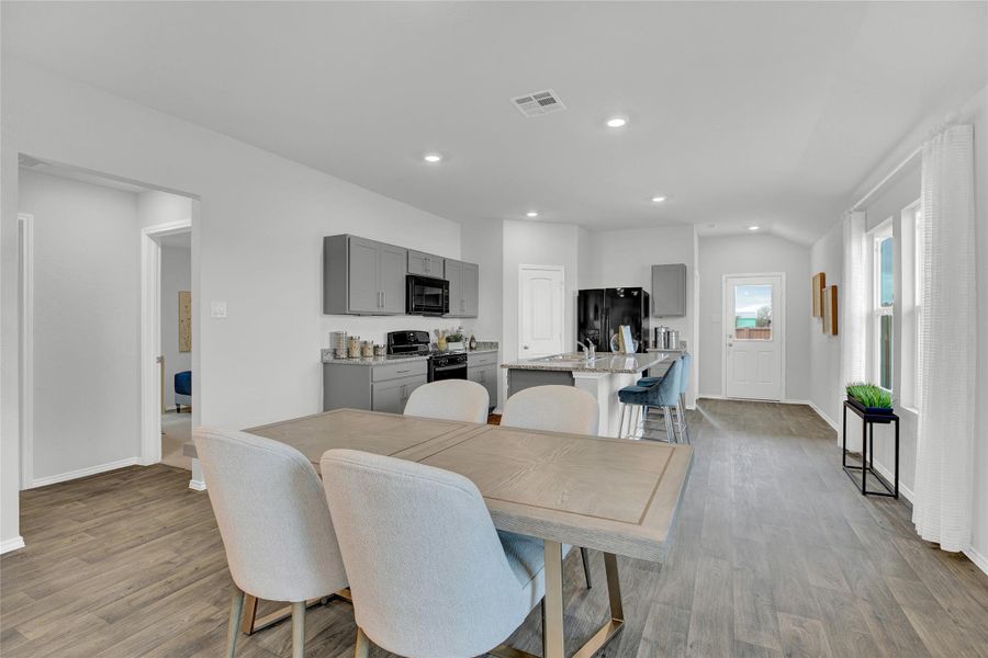 Furnished interior view inside a new home in Southgrove, Kyle (Image 7). Furnished interior view inside a new home in Southgrove, Kyle (Image 7).