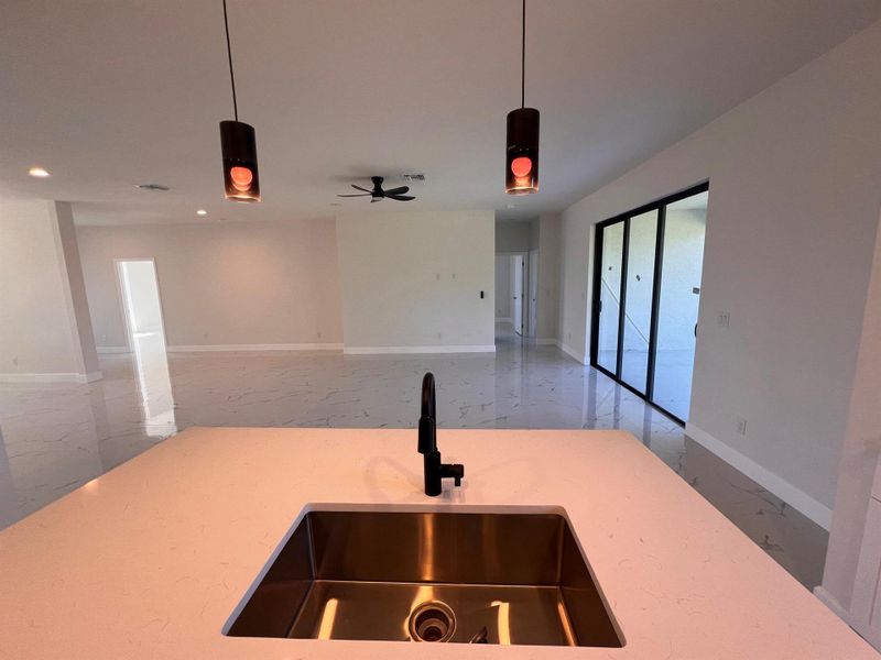 Close-up of interior finishes inside a home in , Port Charlotte (Image 16).