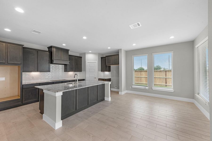 Furnished interior view inside a new home in Morton Creek Ranch, Katy (Image 6).