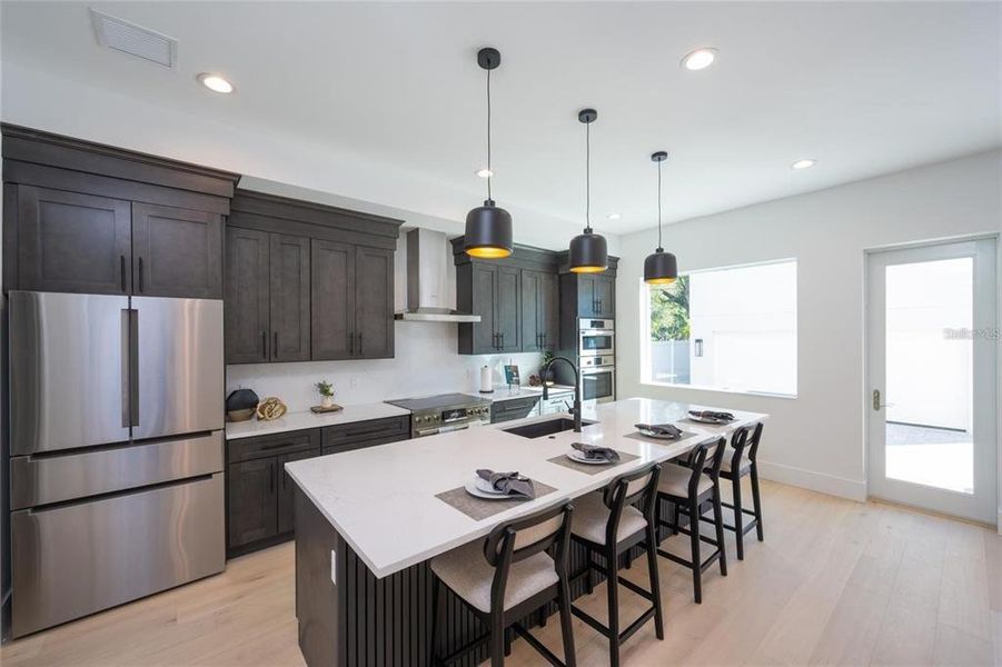 Furnished interior view inside a new home in , Sarasota (Image 16).