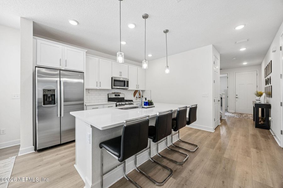 Furnished interior view inside a new home in Tributary, Yulee (Image 16).