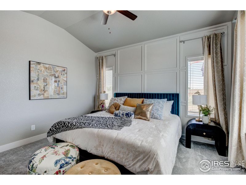 Furnished interior view inside a new home in Wilder at Timnath Ranch, Timnath (Image 16). Furnished interior view inside a new home in Wilder at Timnath Ranch, Timnath (Image 16).