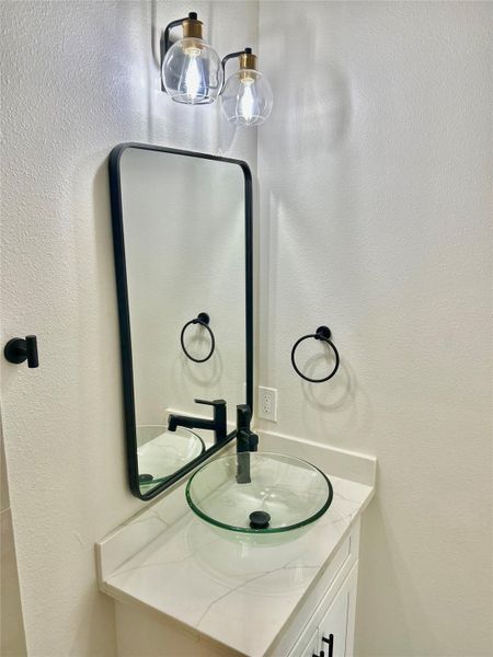 Close-up of interior finishes inside a home in , Dickinson (Image 17).