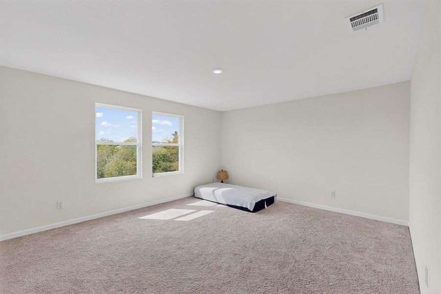 Furnished interior view inside a new home in Meadow Park, Melissa (Image 14). Furnished interior view inside a new home in Meadow Park, Melissa (Image 14).