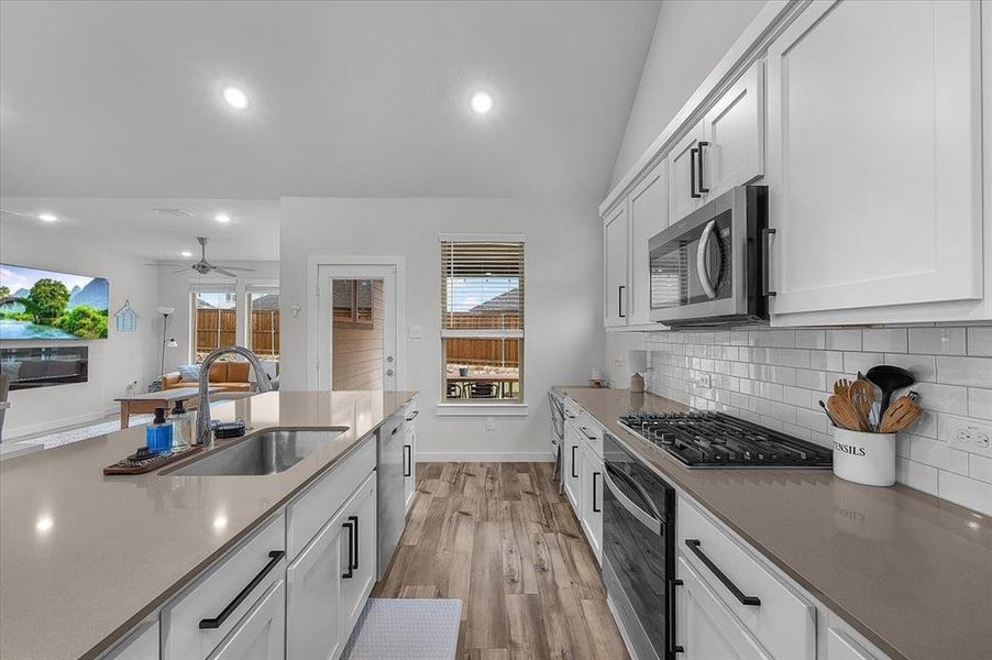 Furnished interior view inside a new home in , Fort Worth (Image 9).