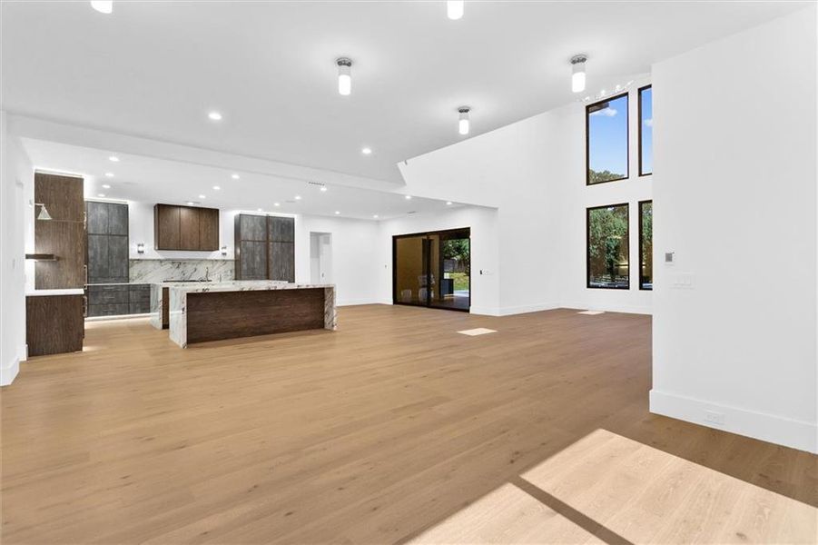 Spacious, unfurnished interior of a new home in , Sugar Hill (Image 80).