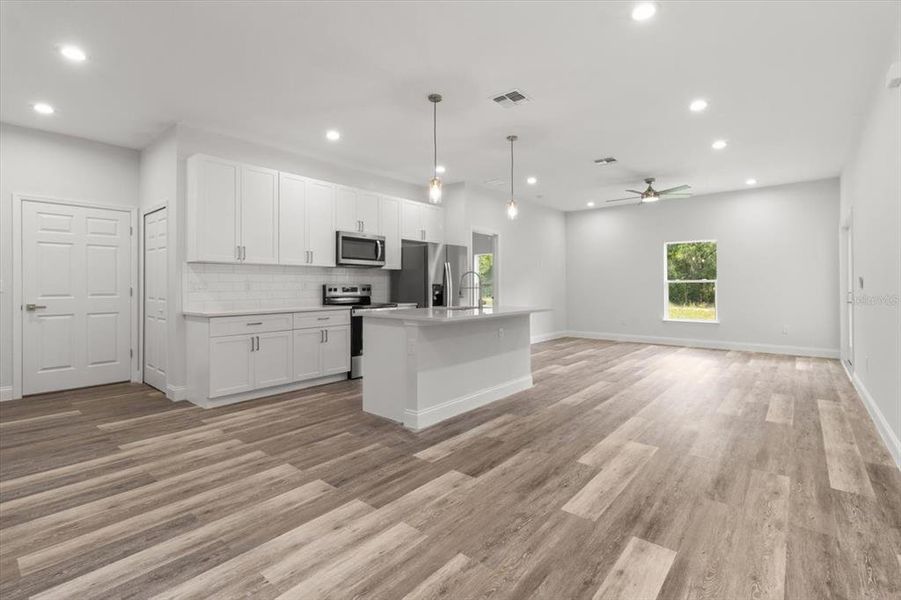 Furnished interior view inside a new home in , Citrus Springs (Image 5). Furnished interior view inside a new home in , Citrus Springs (Image 5).