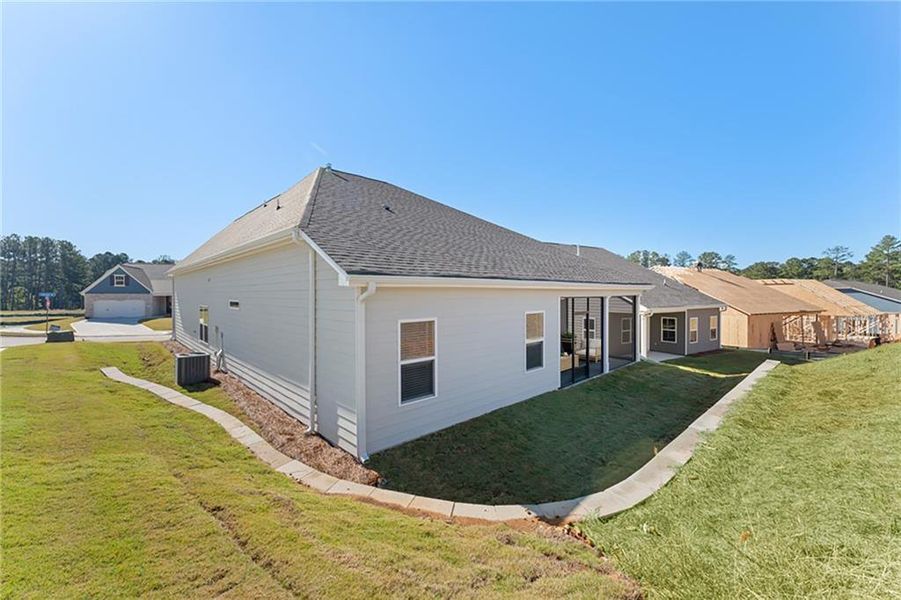 Exterior details and patio area of a home in , Villa Rica (Image 4).