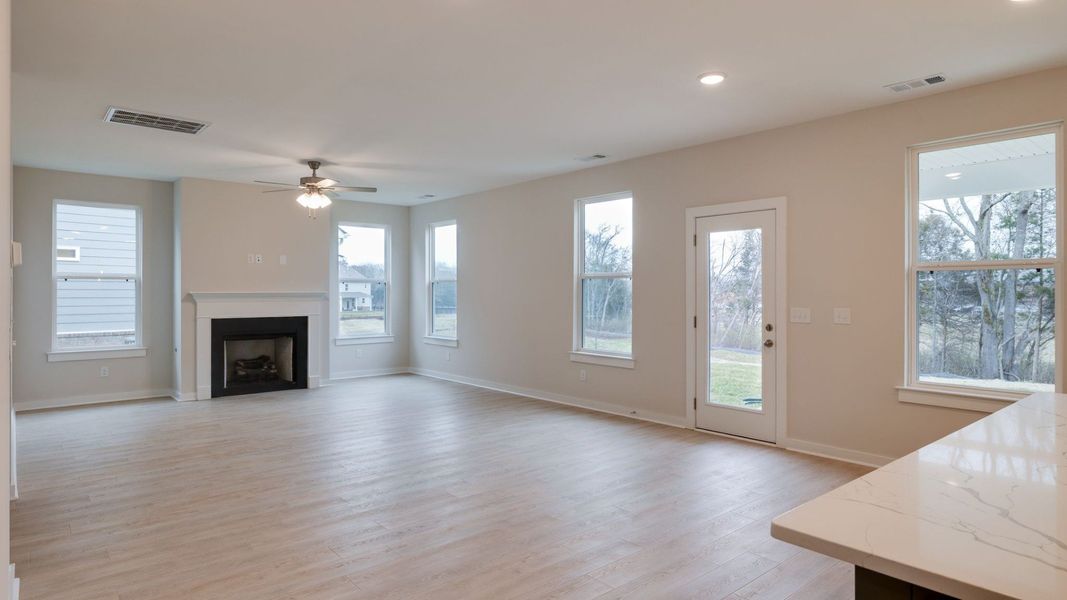 Furnished interior view inside a new home in Riley Farms, Rockvale (Image 16).