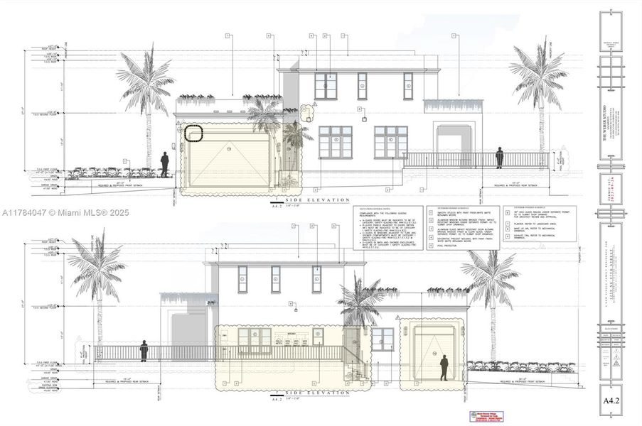 Front exterior of a new home in , Miami Shores, FL, highlighting curb appeal (Image 24).