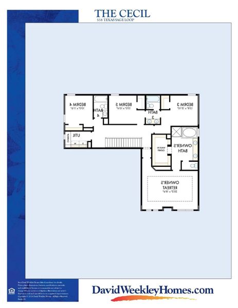 Floor Plan - 2nd Floor