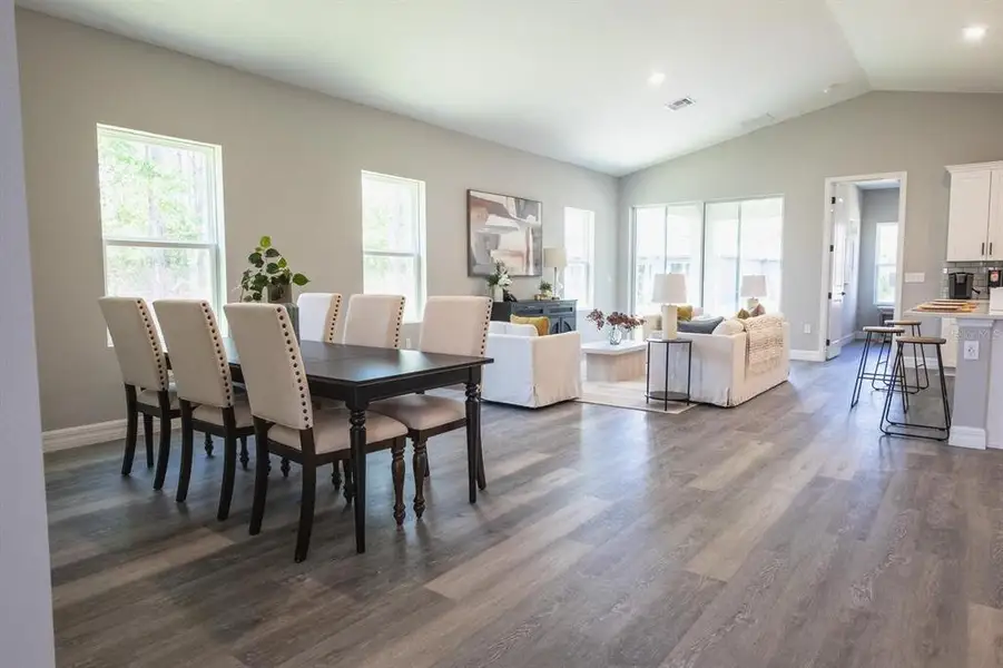 Furnished interior view inside a new home in , Ocala (Image 35).