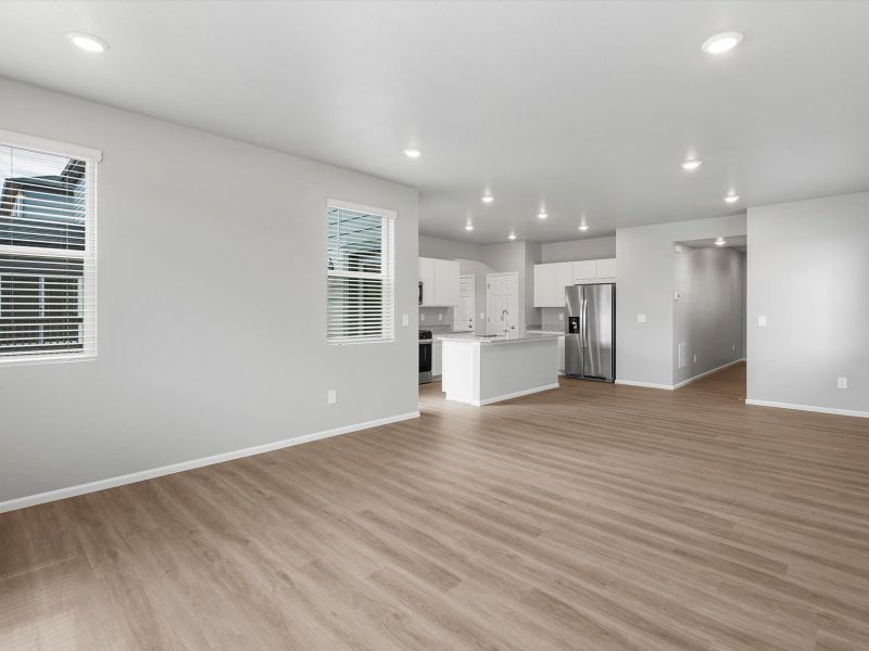 Spacious, unfurnished interior of a new home in Lake Bluff, Greeley (Image 8). Spacious, unfurnished interior of a new home in Lake Bluff, Greeley (Image 8).