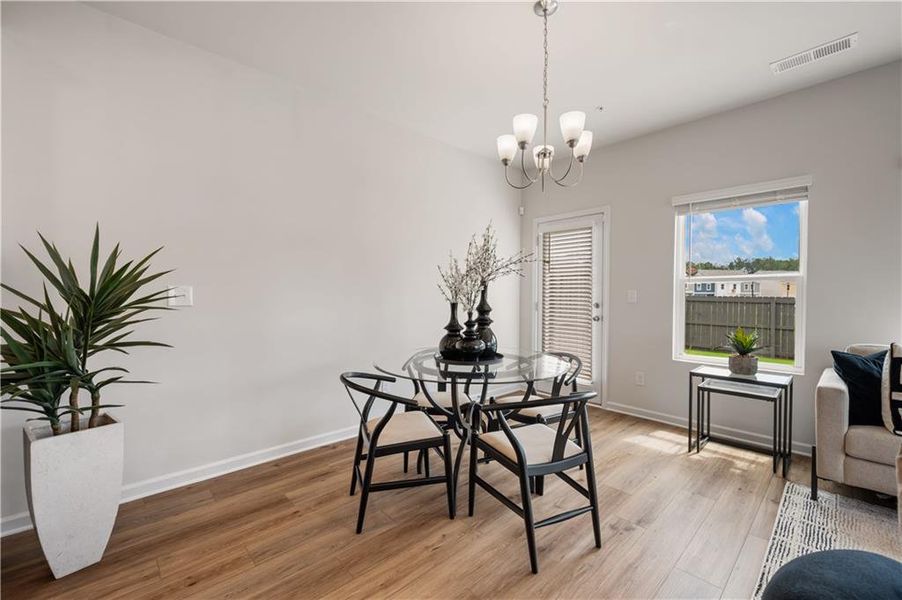 Furnished interior view inside a new home in , Jonesboro (Image 21).
