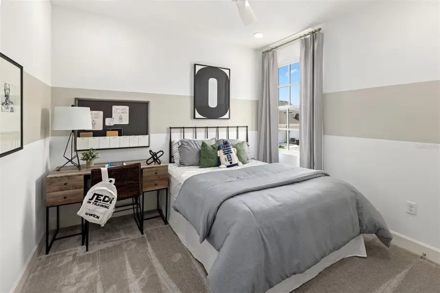 Furnished interior view inside a new home in Celebration - Island Village, Celebration (Image 18). Furnished interior view inside a new home in Celebration - Island Village, Celebration (Image 18).