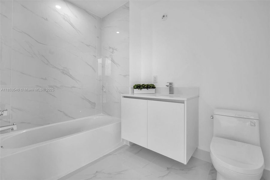 Furnished interior view inside a new home in Aria Reserve, Miami (Image 9). Furnished interior view inside a new home in Aria Reserve, Miami (Image 9).