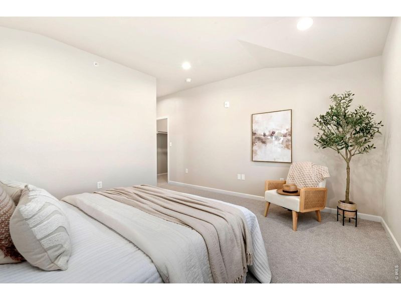 Furnished interior view inside a new home in , Denver (Image 29).