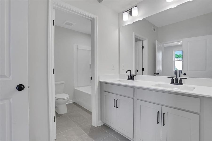 Furnished interior view inside a new home in , Powder Springs (Image 6).