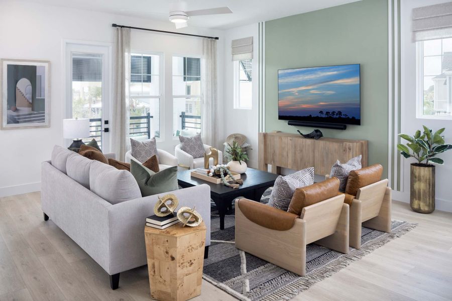 The Coastline - Living Room