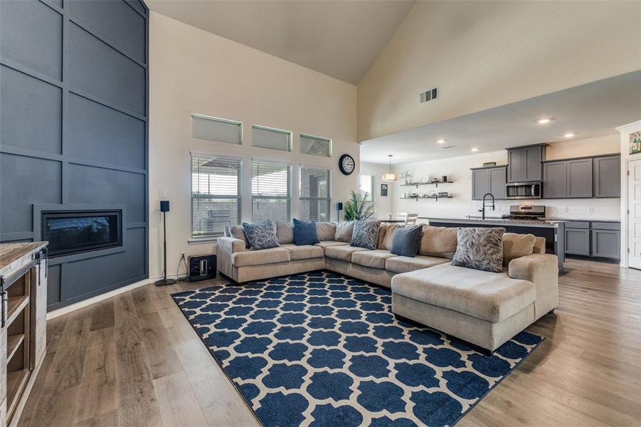 Furnished interior view inside a new home in , Little Elm (Image 23). Furnished interior view inside a new home in , Little Elm (Image 23).