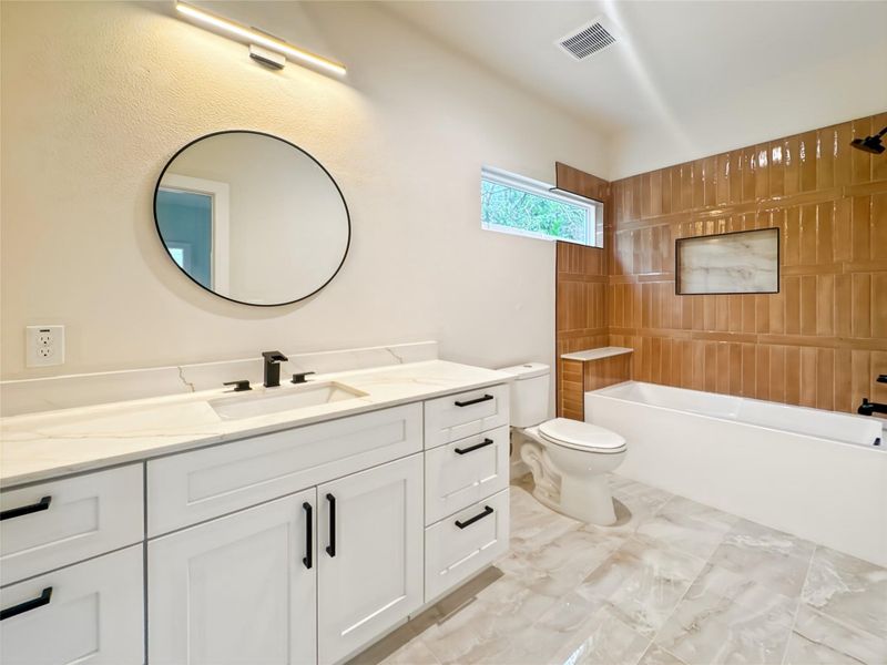 Furnished interior view inside a new home in , Austin (Image 8).