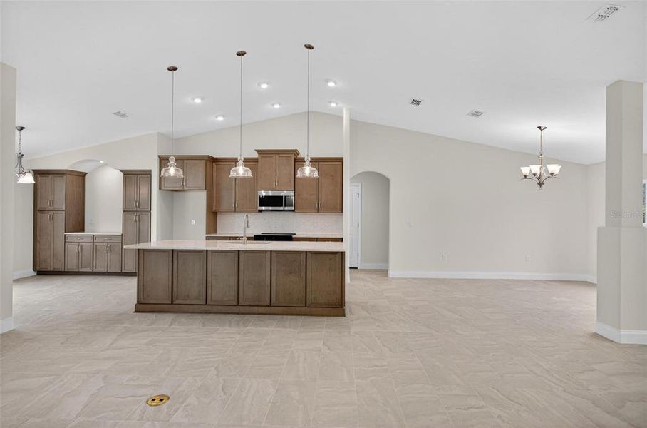Furnished interior view inside a new home in , Palm Coast (Image 28).