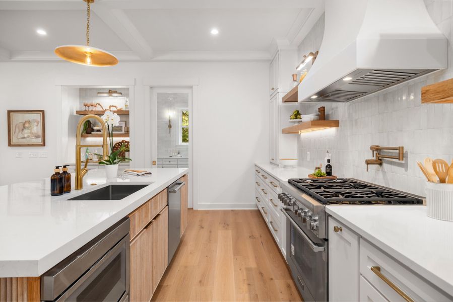 Furnished interior view inside a new home in , Mount Pleasant (Image 58).