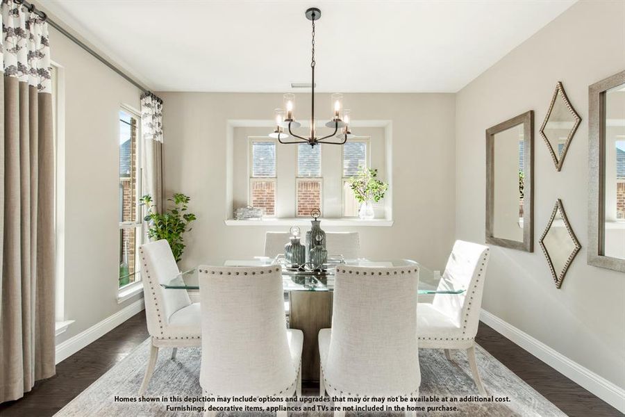 Furnished interior view inside a new home in Abe's Landing, Granbury (Image 33).