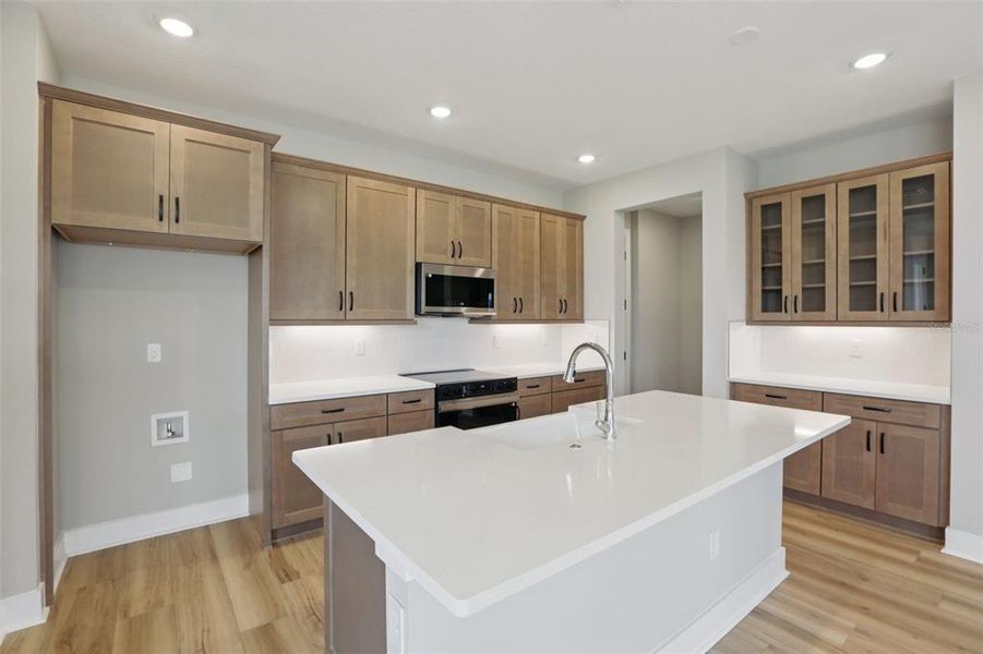 Furnished interior view inside a new home in Lagoon Residences at Epperson, Wesley Chapel (Image 15).