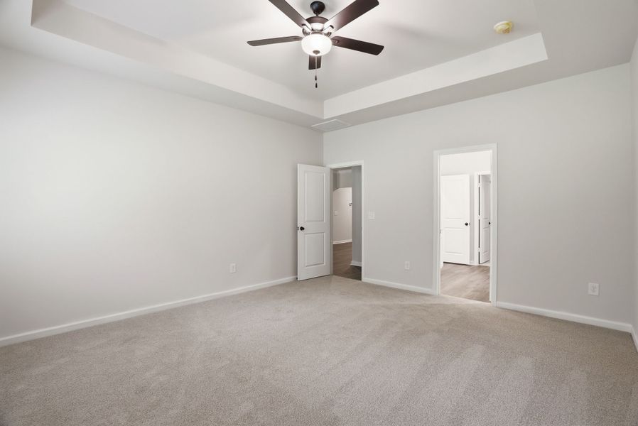 Representative unfurnished interior of a home built from the Hawthorne Select M by McGuinn Homes in Broadway Lake, Anderson (Image 21). Representative unfurnished interior of a home built from the Hawthorne Select M by McGuinn Homes in Broadway Lake, Anderson (Image 21).