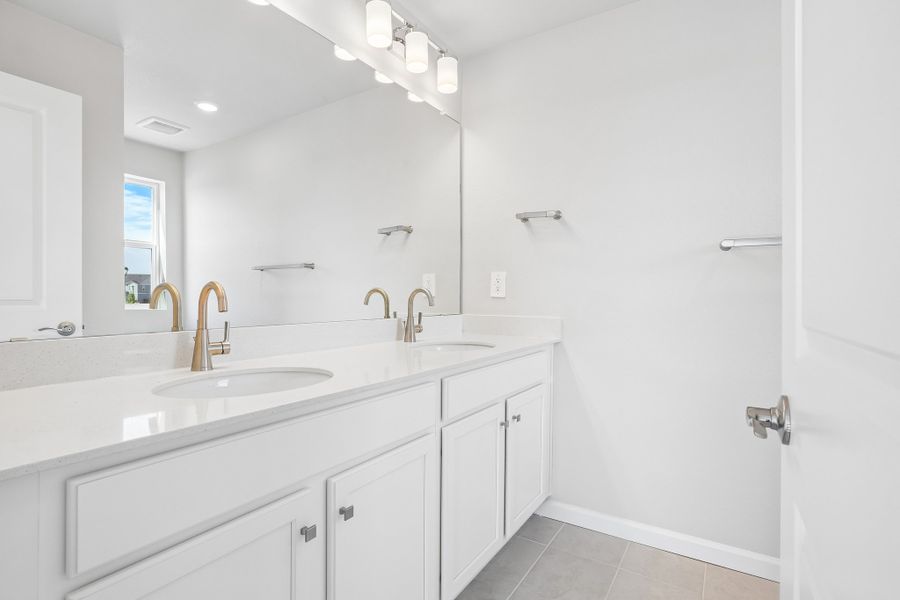 Furnished interior view inside a new home in Pintail Commons at Johnstown Village, Johnstown (Image 6).