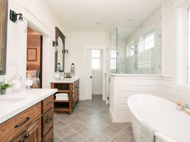 Representative furnished interior of a home built from the The Annie by Reece Homes in Traditions, Bryan (Image 9).