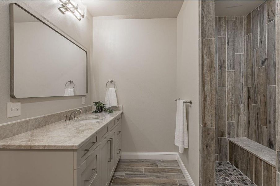 Furnished interior view inside a new home in , Groveton (Image 8).