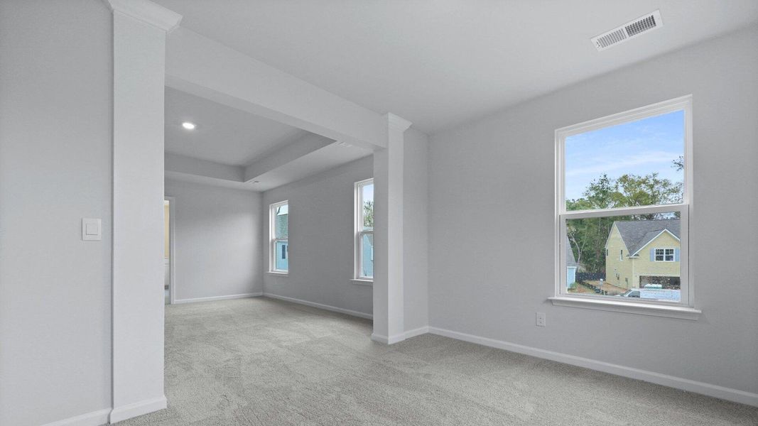 Spacious, unfurnished interior of a new home in Founders Corner, Summerville (Image 45).