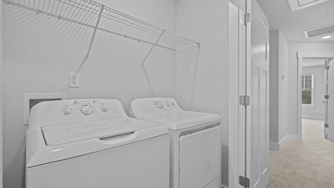 Furnished interior view inside a new home in El Dorado, Spartanburg (Image 24). Furnished interior view inside a new home in El Dorado, Spartanburg (Image 24).