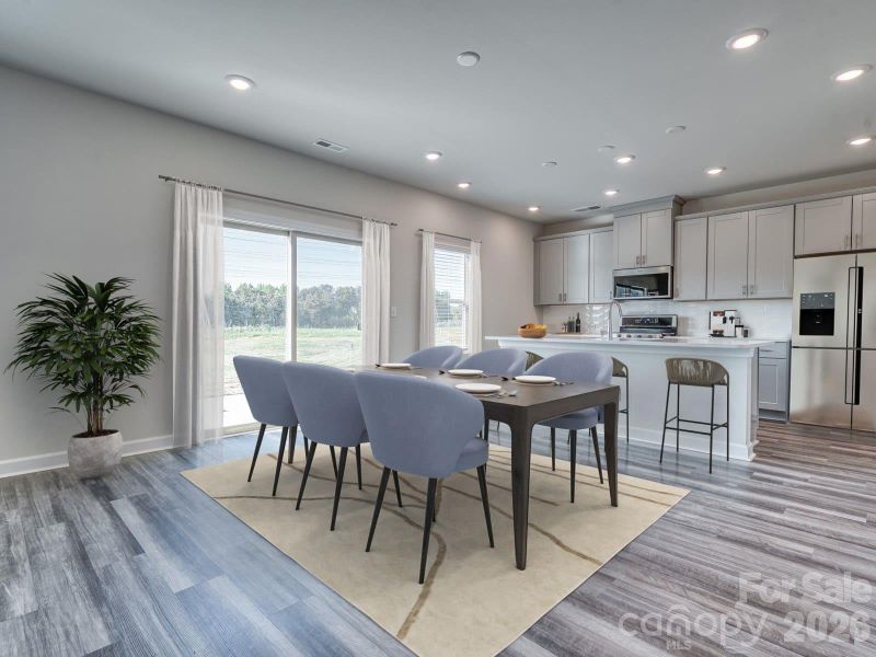 Photo is not of the actual home, but is an inspirational photo of builder’s model home and may depict options, furnishings, and/or decorator features that are not included