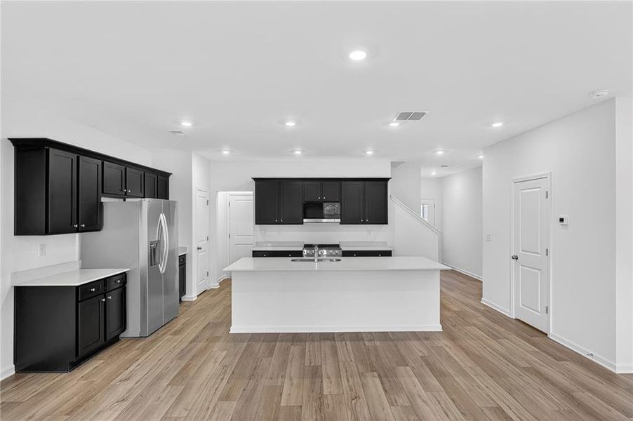 Furnished interior view inside a new home in , Lawrenceville (Image 5).