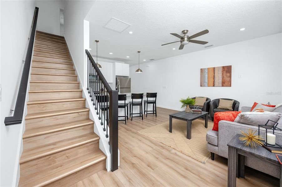 Furnished interior view inside a new home in , Tampa (Image 14).