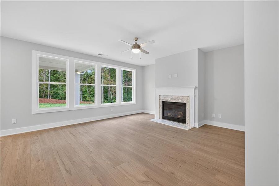 Spacious, unfurnished interior of a new home in The Manor at Gainesville Township, Gainesville (Image 17).