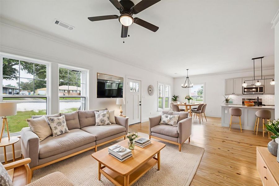 Furnished interior view inside a new home in , Bellville (Image 9).