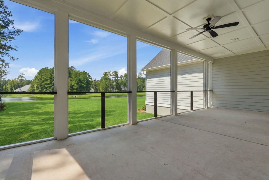 Exterior details and patio area of a home in , Moncks Corner (Image 36).