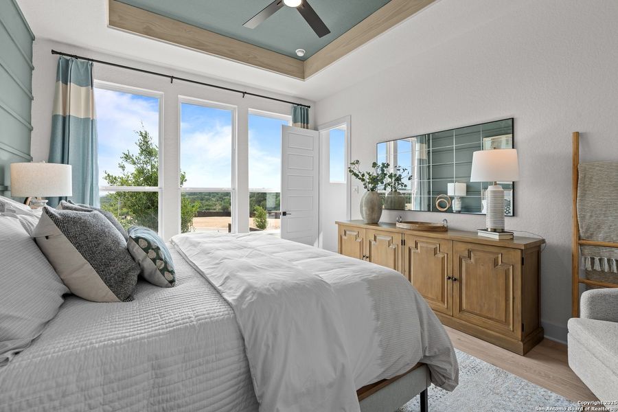 Furnished interior view inside a new home in Prominence – Now Selling, San Antonio (Image 26).